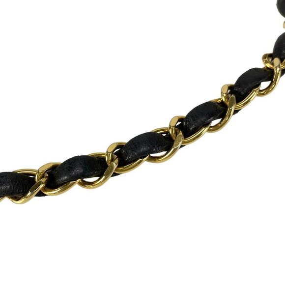 Auth CHANEL Diana Flap Matelasse A01165 Black Lambskin Shoulder Bag - Picture 8 of 16